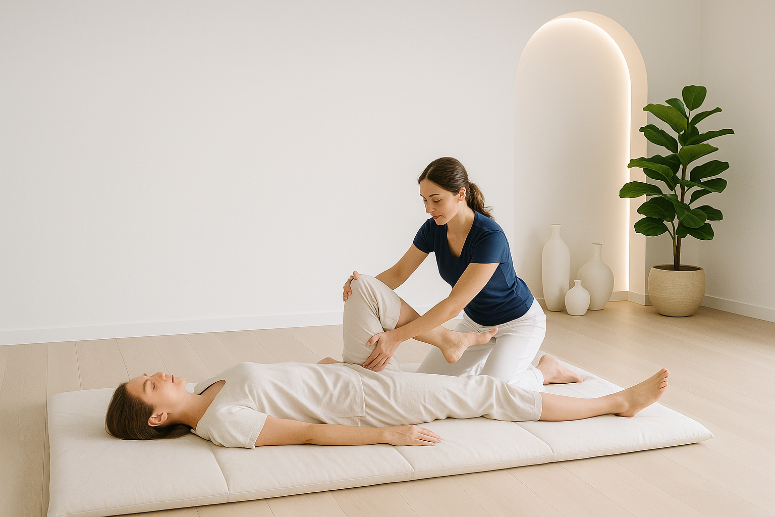 Massage thai et shiatsu